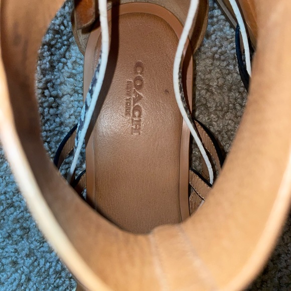 Coach Nillie Leather Gladiator sandals - Picture 5 of 7